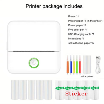 Mini Impresora Portátil Sin Tinta