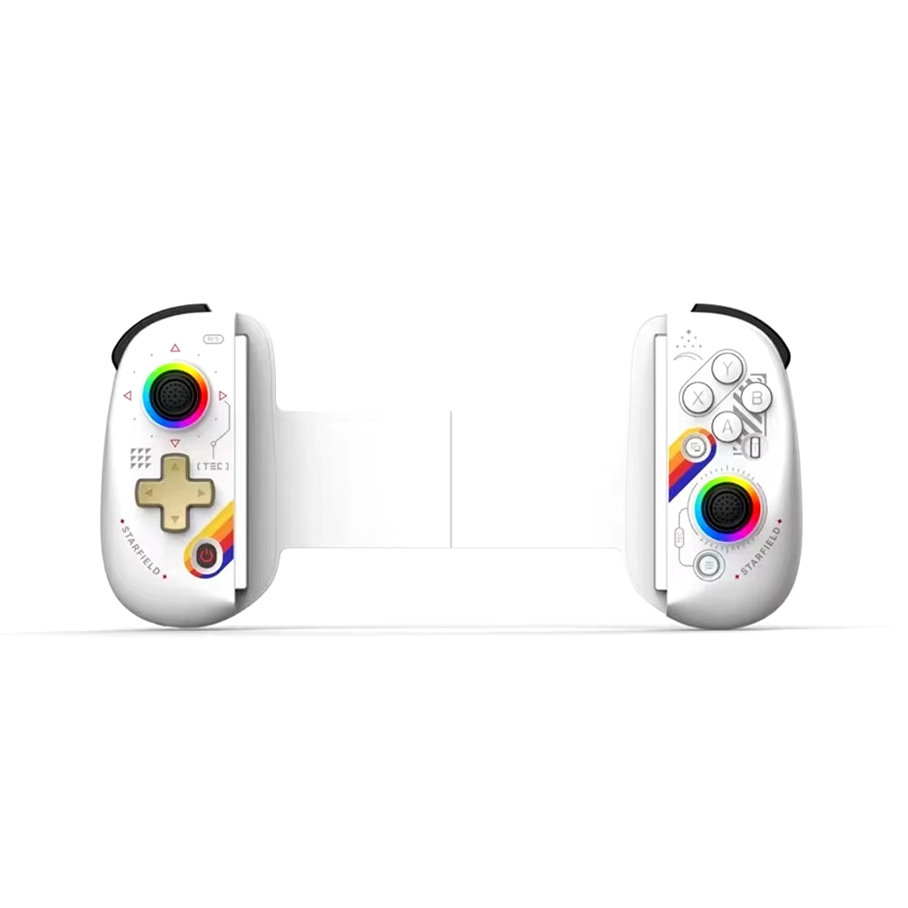 BSP D8 Controlador RGB Inalámbrico para Tablet: Joystick Bluetooth para Switch, P3, P4, Android y iOS