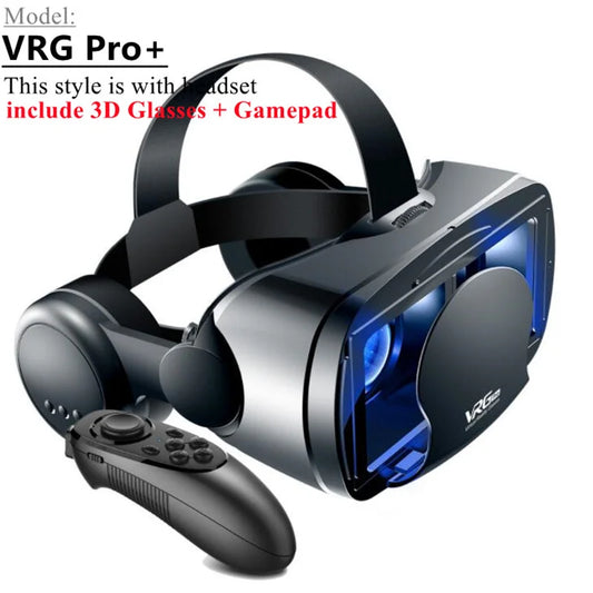 Gafas VR 3D IMAX para Teléfonos de 5-7” con Soporte para Gamepad