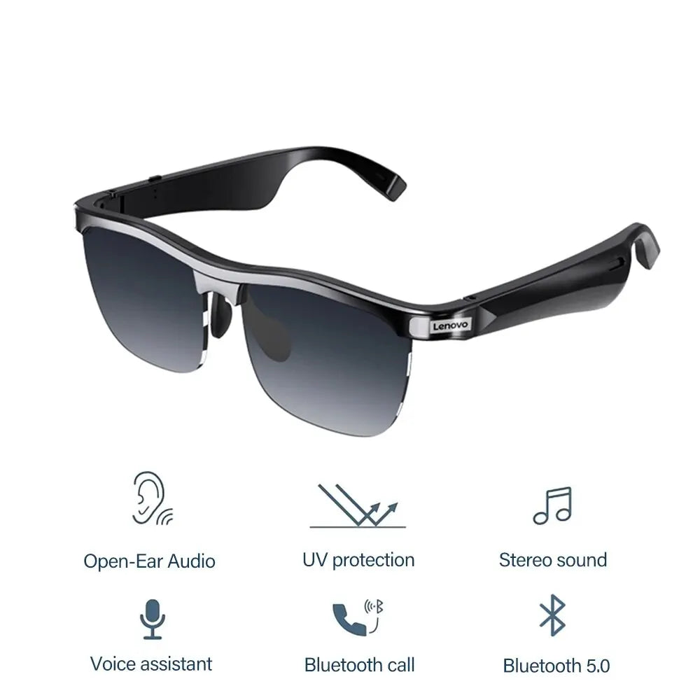 MG10 Gafas de Sol Inteligentes con Auriculares Bluetooth: Sonido HIFI y Manos Libres para Conducir