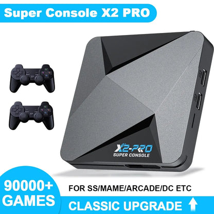 Consola Retro Super Console X2 Pro: 90,000 Juegos PS1, DC, MAME y SS 