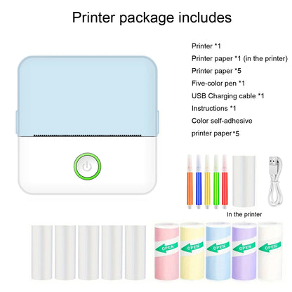 Mini Impresora Portátil Sin Tinta